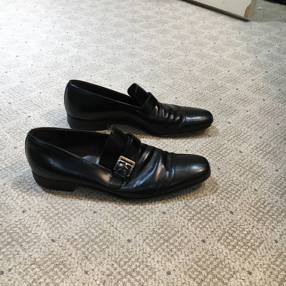 SOLD!!’ Salvatore Ferragamo Leather Loafers. - Picture 5 of 13
